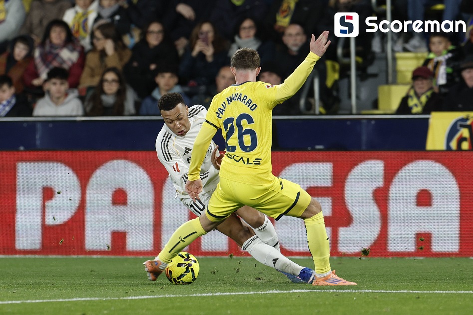 '음바페 멀티골' 레알, 비야레알 2-0 꺾고 라리가 선두 도약